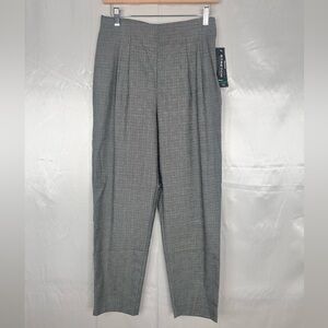 NWT Briggs New‎ York Classic Gray Dress Side Zip Pants Size 12 Petite